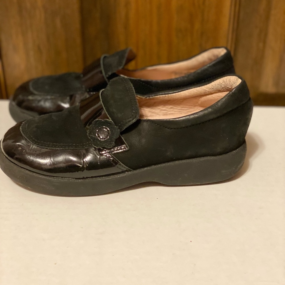 Girls UMI Patent leather and suede black Loafers 11.5 euro29